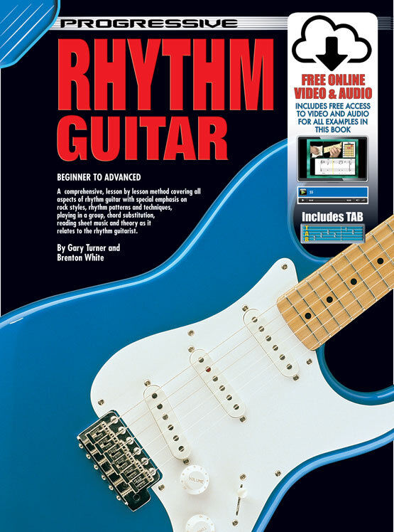 Progressive Rhythm Guitar Book with Online Video & Audio Access