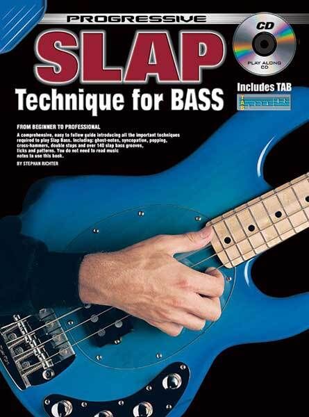 Progressive Slap Technique for Bass Book with CD
