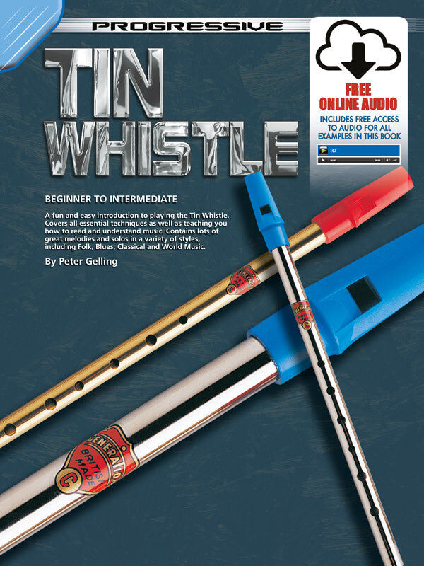 Progressive Tine Whistle Book Flute Sheet Music
