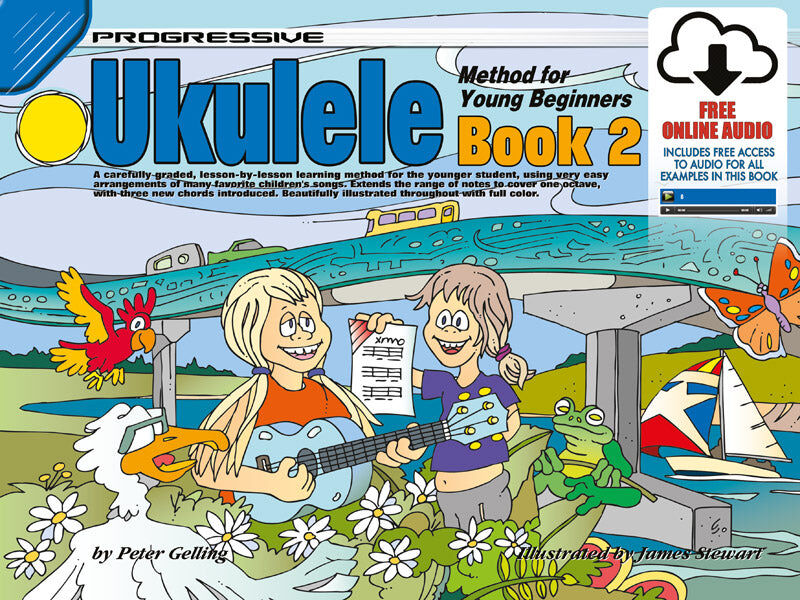 Progressive Ukulele Method for Young Beginners Book 2