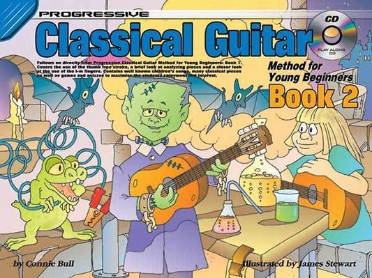 Progressive Classical Guitar Method 2 For Young Beginners Book/CD