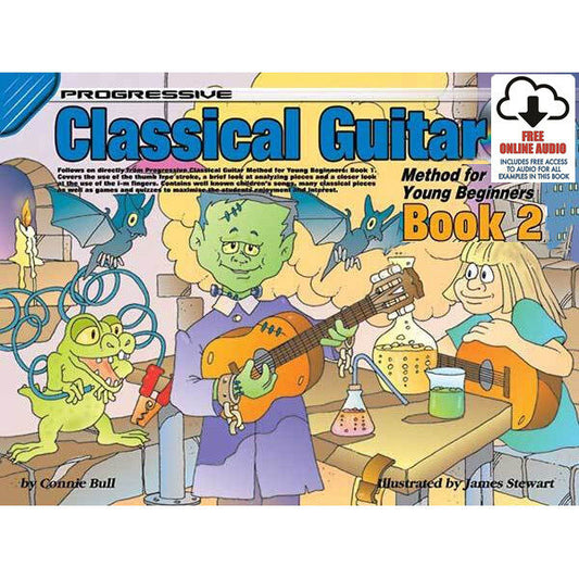 Progressive Classical Guitar Method 2 for Young Beginners Book with Online Audio Access