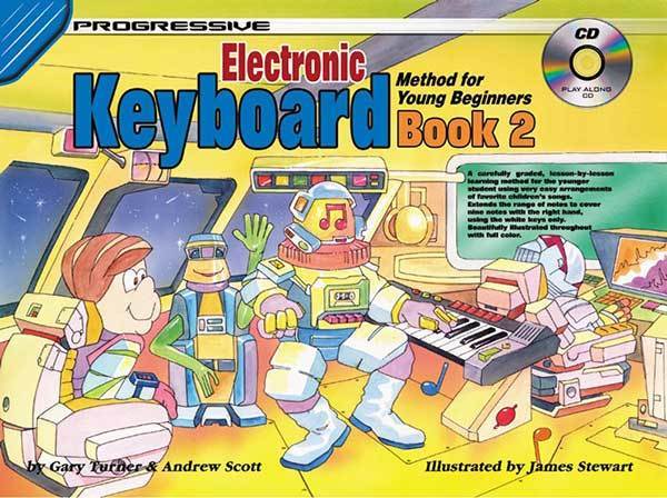 Progressive Keyboard Book 2 For Young Beginners Book/CD