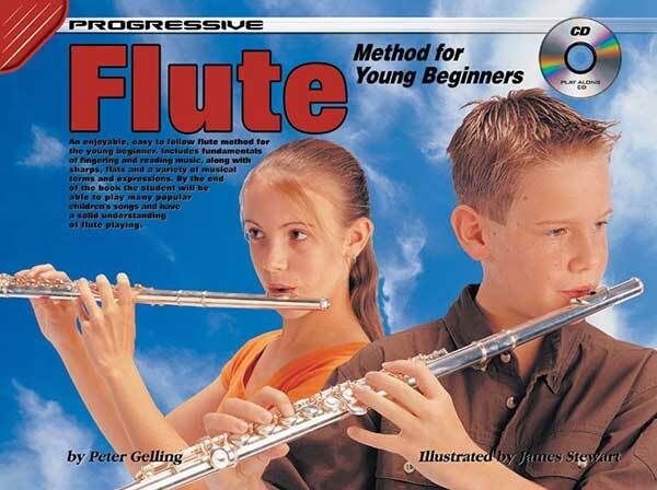 Progressive Flute Method for Young Beginners Book with CD