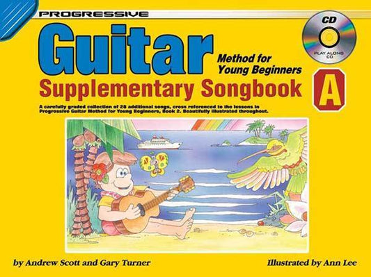 Progressive Guitar Method For Young Beginners Supplementary Songbook A Book/CD