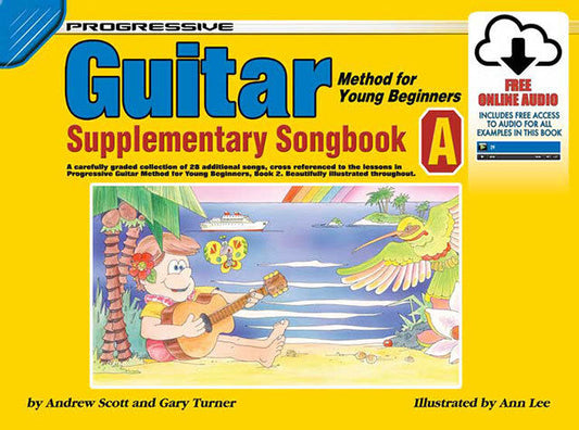 Progressive Guitar Method for Young Beginners Supplementary Songbook with Online Audio