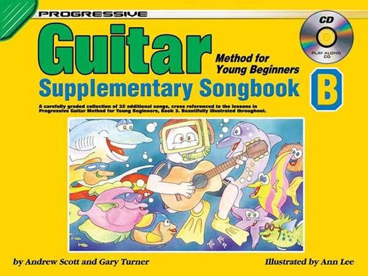 Progressive Guitar Method for Young Beginners Supplementary Songbook B with CD