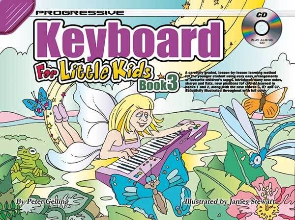 Progressive Keyboard Book 3 for Kids with CD