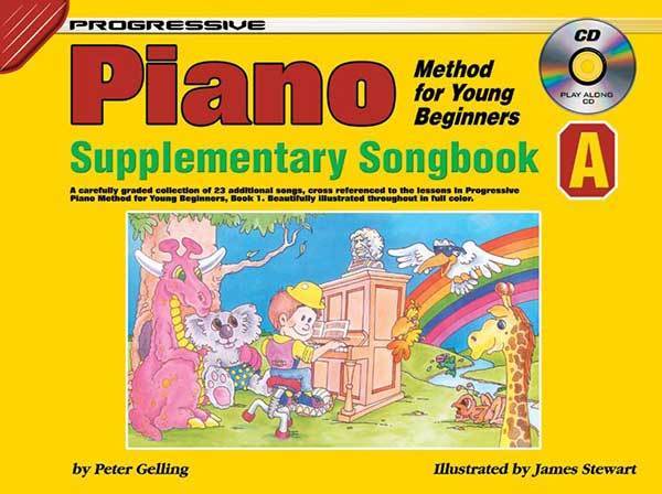 Progressive Piano Method For Young Beginners Supplementary Songbook A Book/CD — view 2