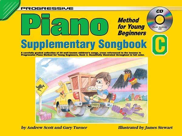Progressive Piano Method For Young Beginners Supplementary Songbook C Book/CD