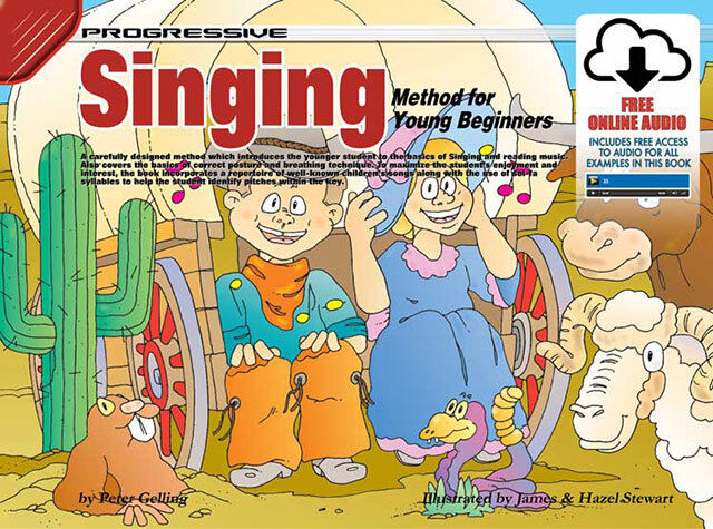 Progressive Singing Method for Young Beginners: Book with Online Audio Access