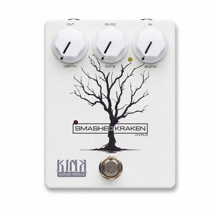 Kink Smashed Kraken Chorus Pedal - CE-2 Bare Bones Model, BBD Modulation, Blend, Rate, Depth Controls, 1590BB2 Enclosure, 9V Power Supply