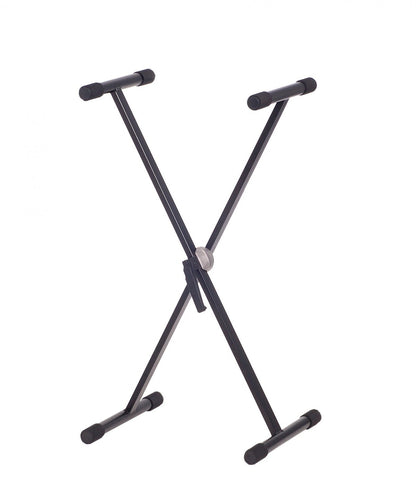 AMS KS124 Keyboard Stand X Style Flat-85Cm Black