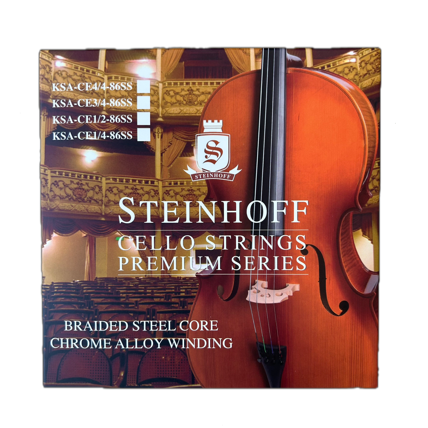 Steinhoff Premium Series Cello Strings 1/4 Size