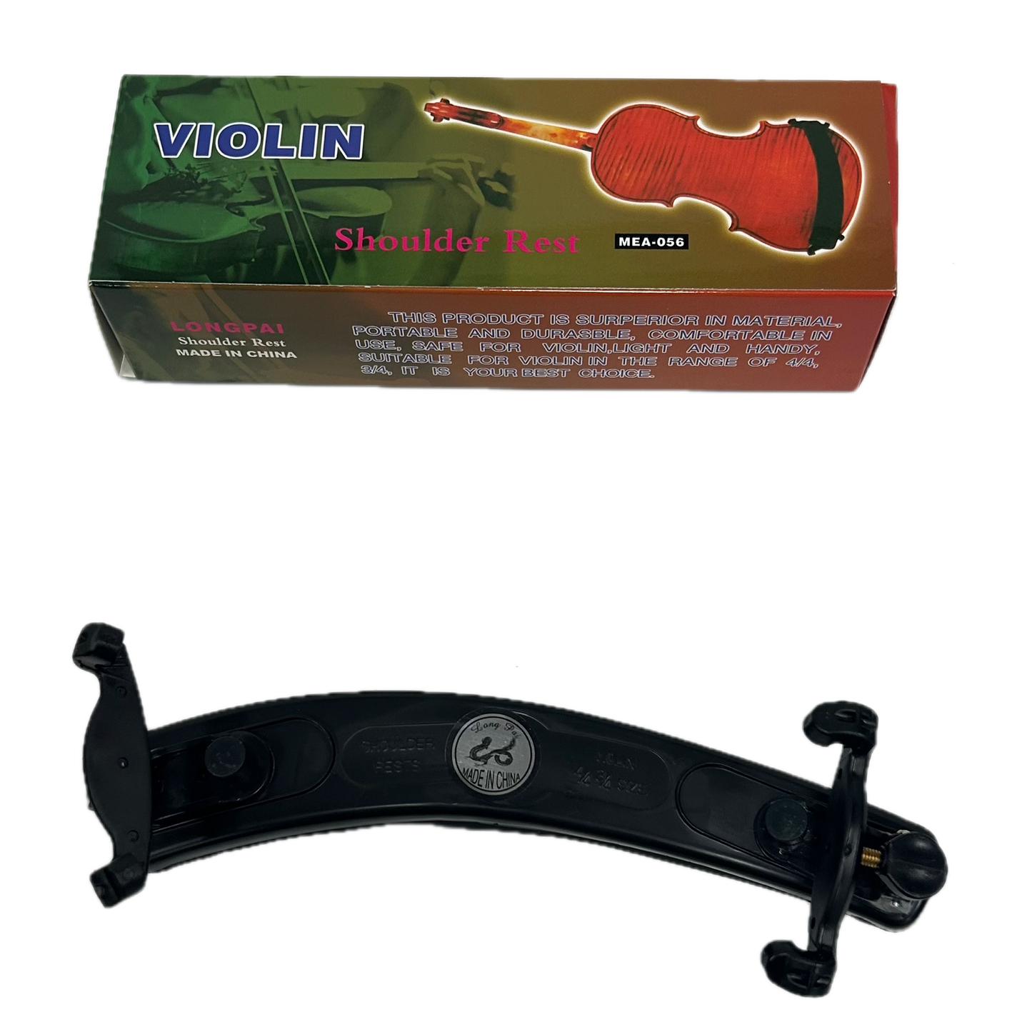 Steinhoff Violin Shoulder Rest 1/2 Size Black — view 3