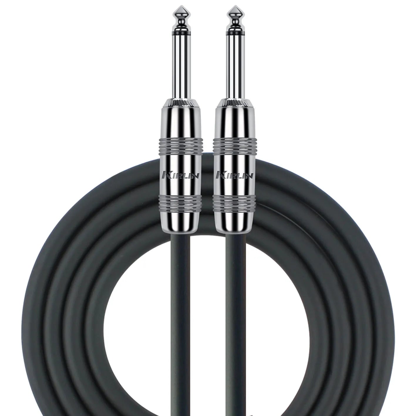 Kirlin 6ft 16AWG Jack-Jack Speaker Cable with 1/4" Mono Plugs [KSBCV166-6]