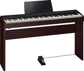 Roland F20 Keyboard Stand Dark Walnut