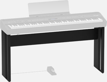 ROLAND KSC-90 Piano Stand for FP90 - Adjustable Black Finish, Compatible with FP-90, Sturdy Design, Sleek Modern Look