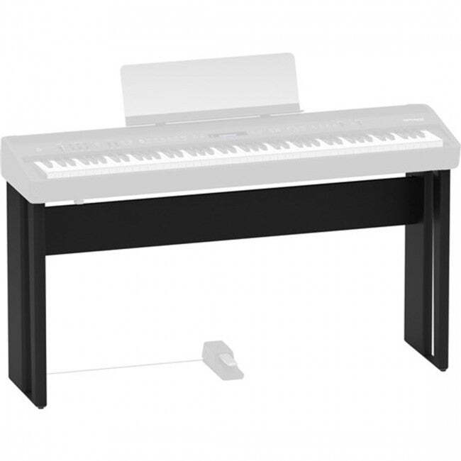 ROLAND KSC-90 Piano Stand for FP90 - Adjustable Black Finish, Compatible with FP-90, Sturdy Design, Sleek Modern Look — view 4