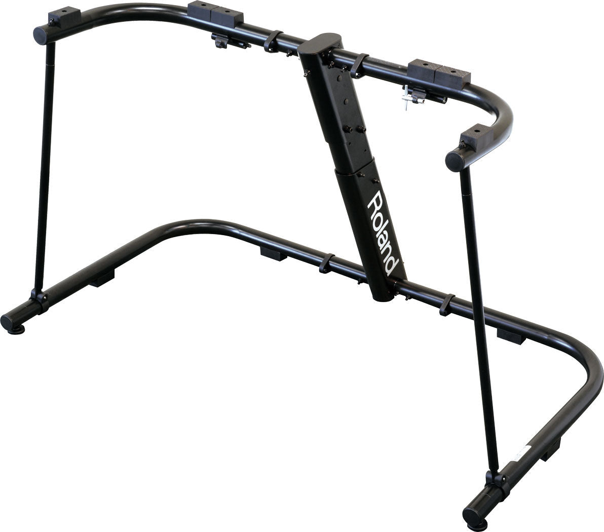 ROLAND KS-G8B Portable Stage Keyboard Stand for 88-Note Keyboards - Sturdy Steel, Sleek Black Finish, Foldable Design — view 3