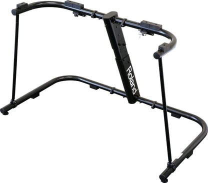 ROLAND KS-G8B Portable Stage Keyboard Stand for 88-Note Keyboards - Sturdy Steel, Sleek Black Finish, Foldable Design — view 3