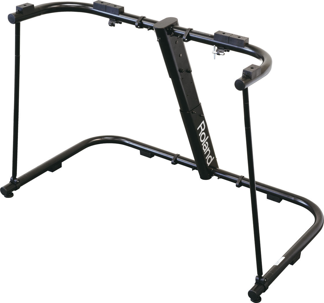 ROLAND KS-G8B Portable Stage Keyboard Stand for 88-Note Keyboards - Sturdy Steel, Sleek Black Finish, Foldable Design — view 4