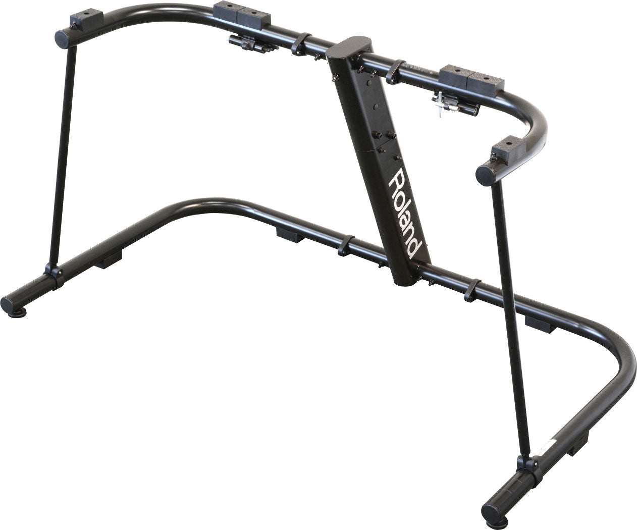 ROLAND KS-G8B Portable Stage Keyboard Stand for 88-Note Keyboards - Sturdy Steel, Sleek Black Finish, Foldable Design — view 2