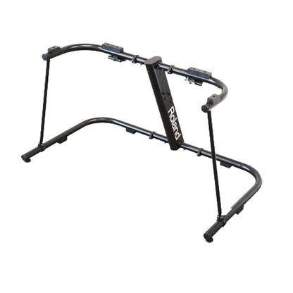 ROLAND KS-G8B Portable Stage Keyboard Stand for 88-Note Keyboards - Sturdy Steel, Sleek Black Finish, Foldable Design — view 5