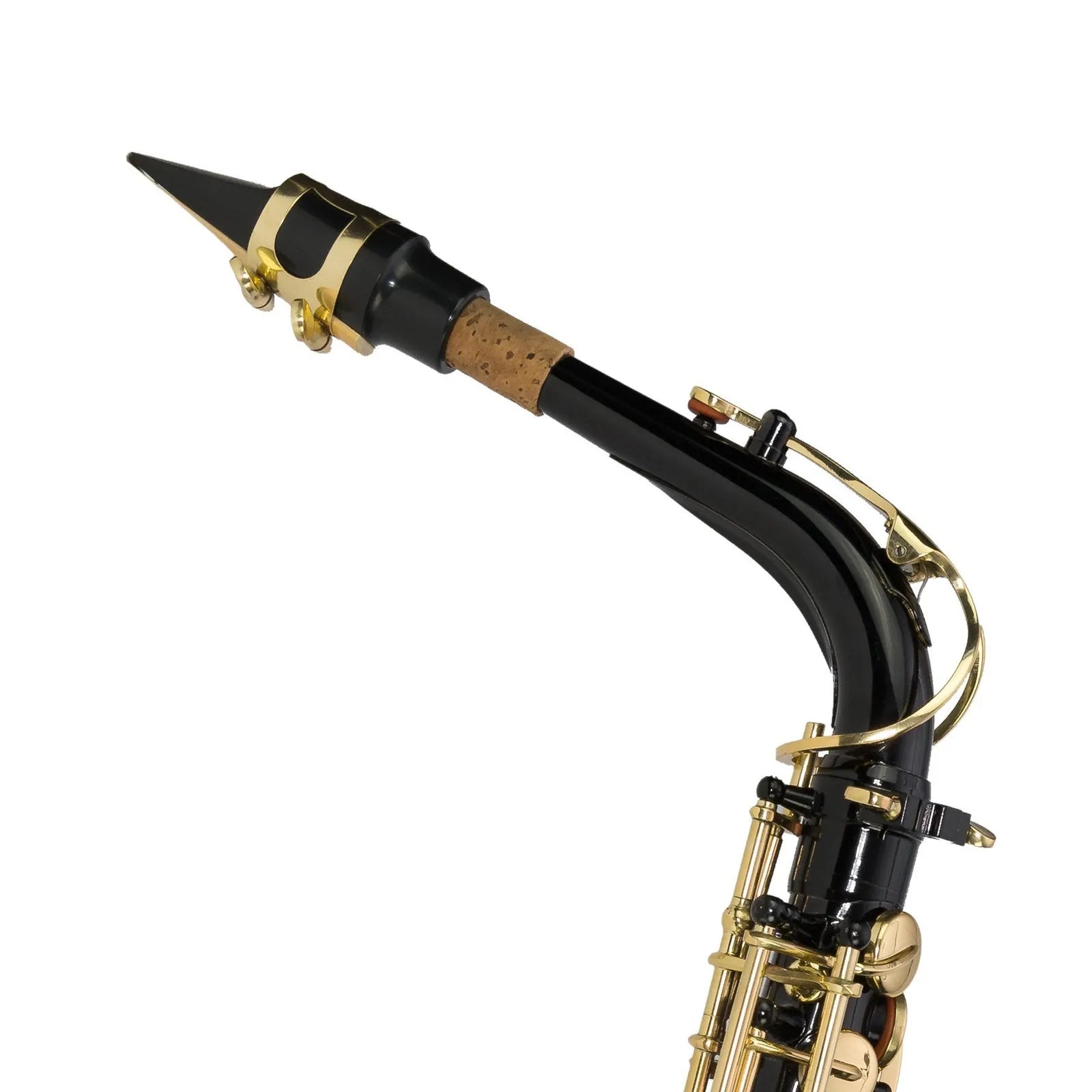 Steinhoff AS20 Intermediate Alto Saxophone Black with Case and Accessories — view 5