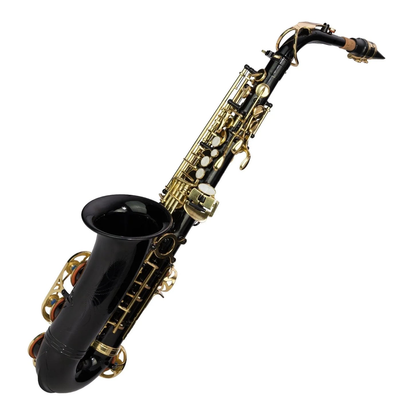 Steinhoff AS20 Intermediate Alto Saxophone Black with Case and Accessories — view 2