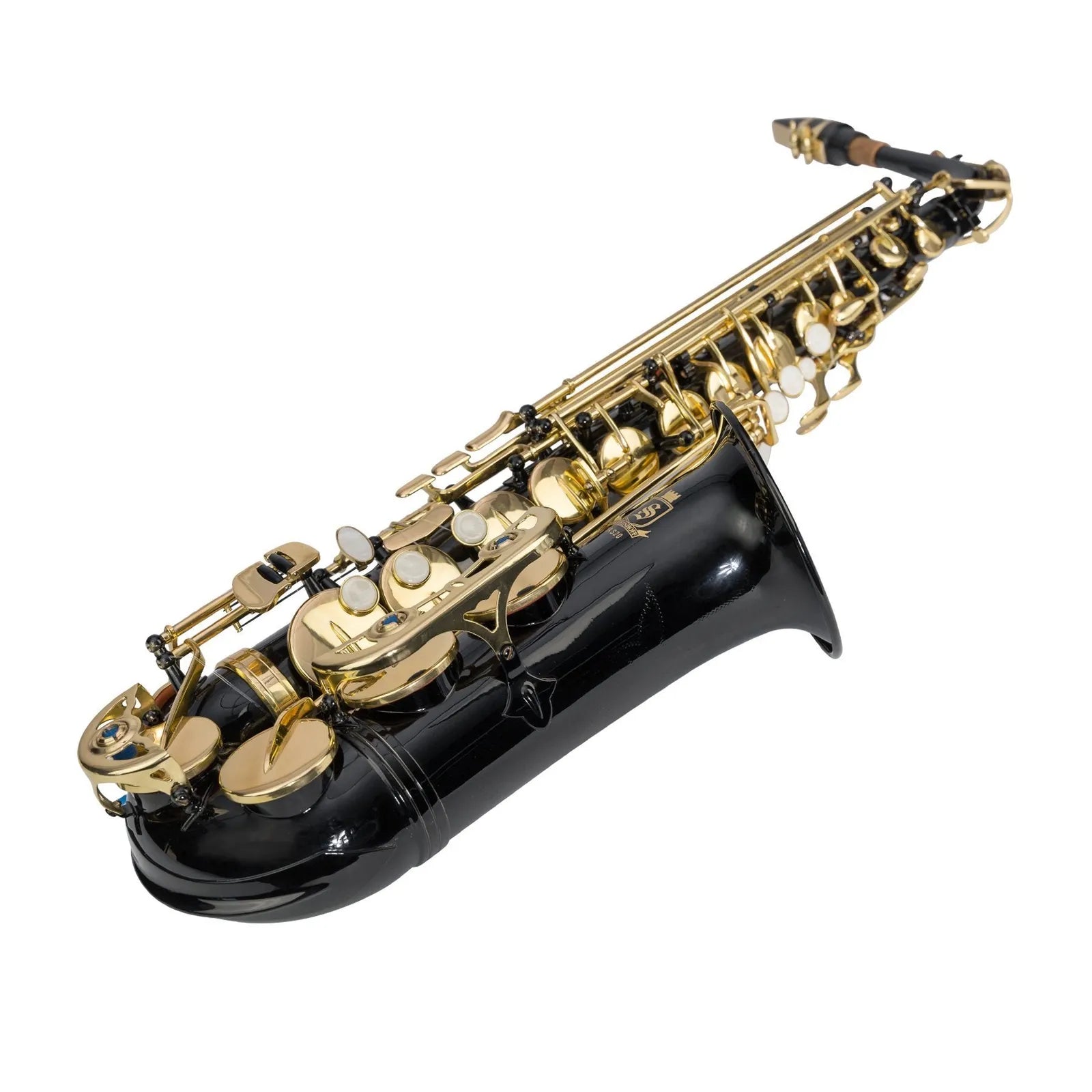 Steinhoff AS20 Intermediate Alto Saxophone Black with Case and Accessories — view 3