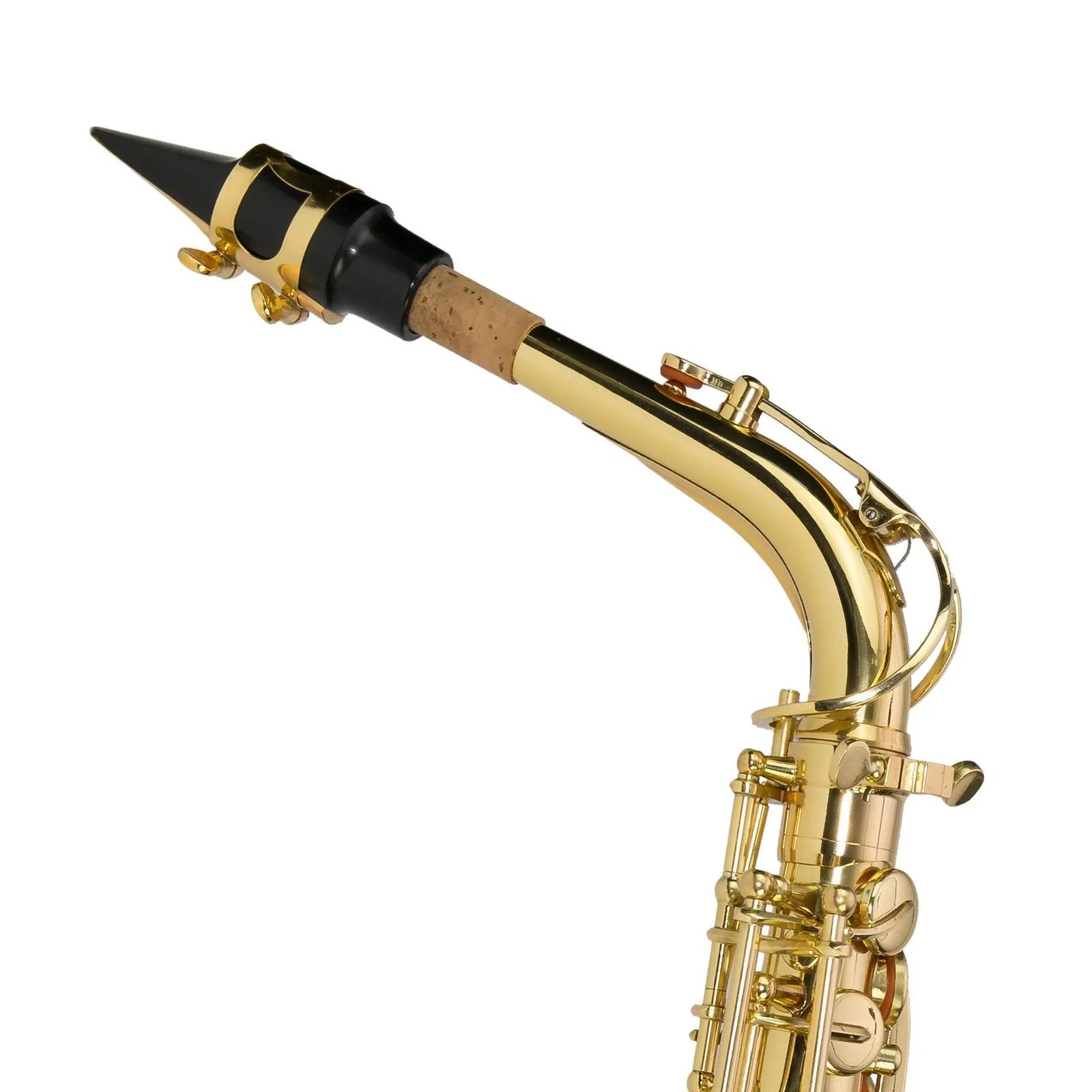 Steinhoff AS20 Intermediate Alto Saxophone Gold Lacquer with Case — view 5