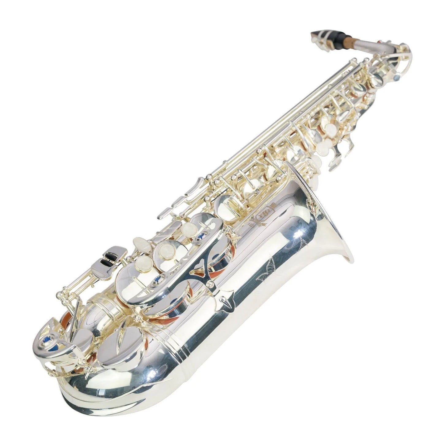 Steinhoff AS20 Intermediate Alto Saxophone Silver with Case and Accessories — view 3