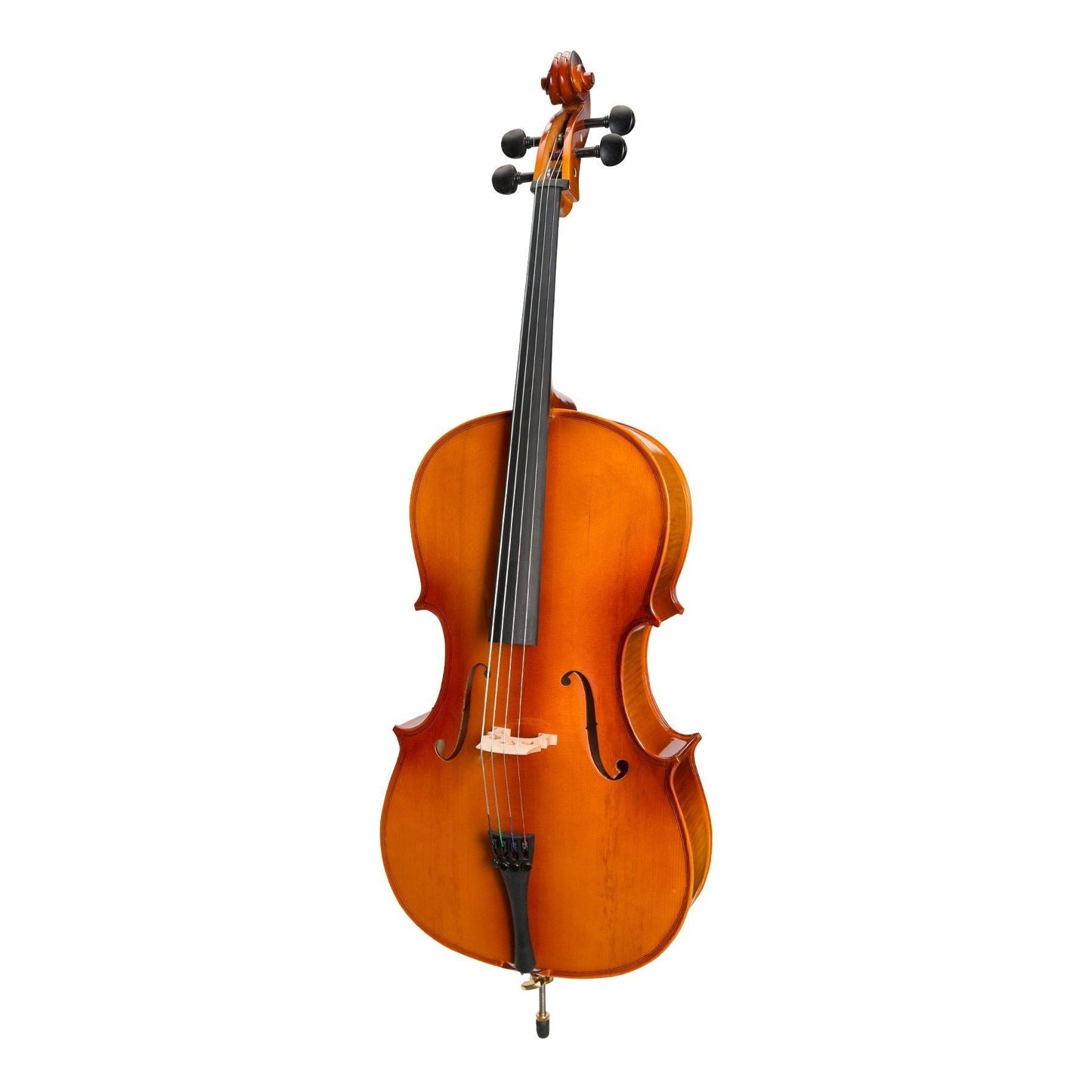 Steinhoff 1/4 Size Solid Top Student Cello Set with Case, Bow, and Rosin