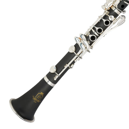 Steinhoff Intermediate Bb Clarinet CL30 with Ebonite Body, Silver Plated Keywork, Adjustable Thumb-Rest, Case and Accessories — view 5