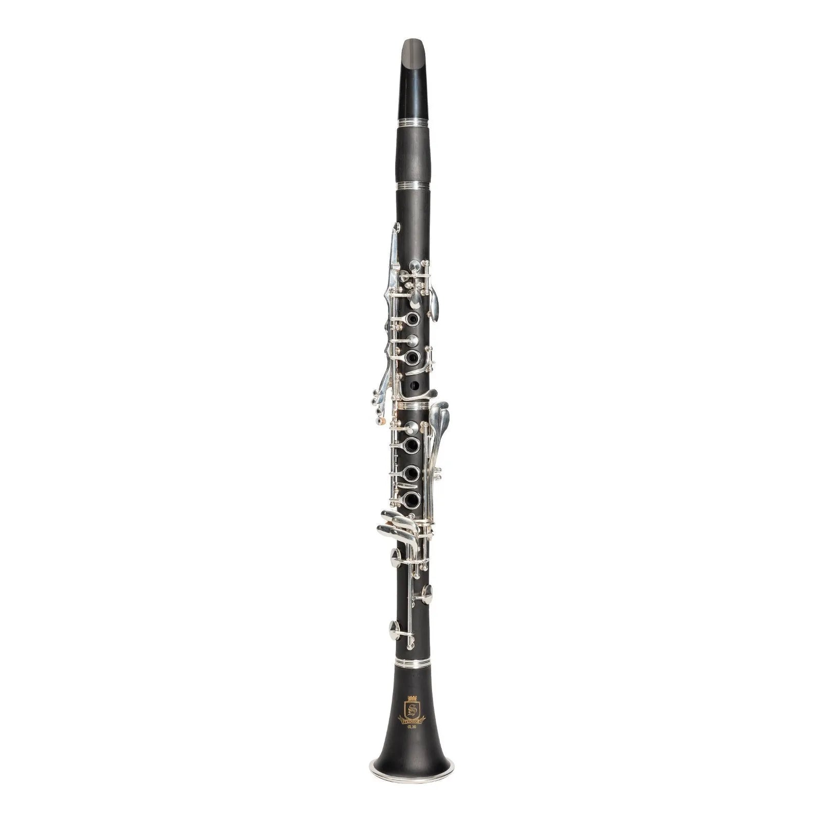 Steinhoff Intermediate Bb Clarinet CL30 with Ebonite Body, Silver Plated Keywork, Adjustable Thumb-Rest, Case and Accessories — view 2