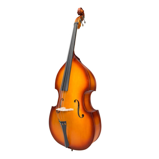 Steinhoff 3/4 Size Student Double Bass Set with Spruce Top and Maple Back - Sunburst