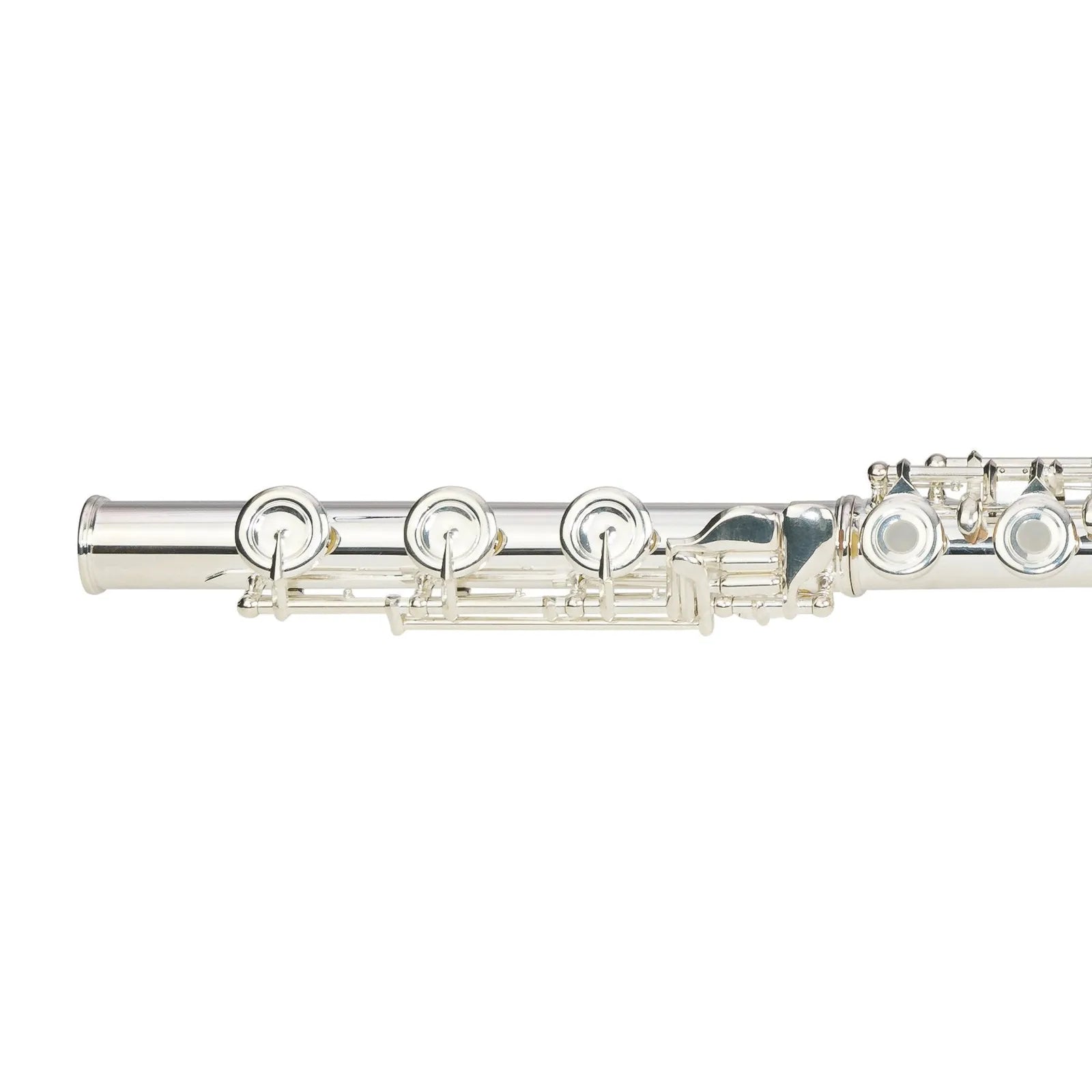 Steinhoff FL55 Intermediate C Flute Silver with French Cut Key Mechanisms and Hardcase — view 4