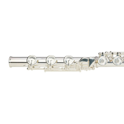 Steinhoff FL55 Intermediate C Flute Silver with French Cut Key Mechanisms and Hardcase — view 4