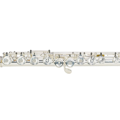 Steinhoff FL55 Intermediate C Flute Silver with French Cut Key Mechanisms and Hardcase — view 3