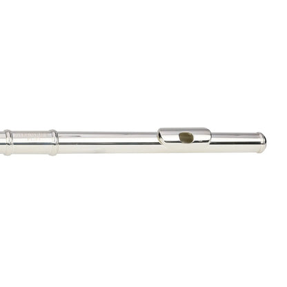 Steinhoff FL55 Intermediate C Flute Silver with French Cut Key Mechanisms and Hardcase — view 2