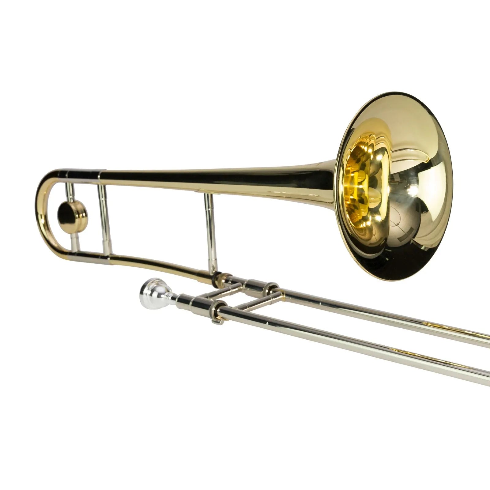 Steinhoff TB20 Intermediate Trombone with Brass Bell and Cupronickel Slide — view 3