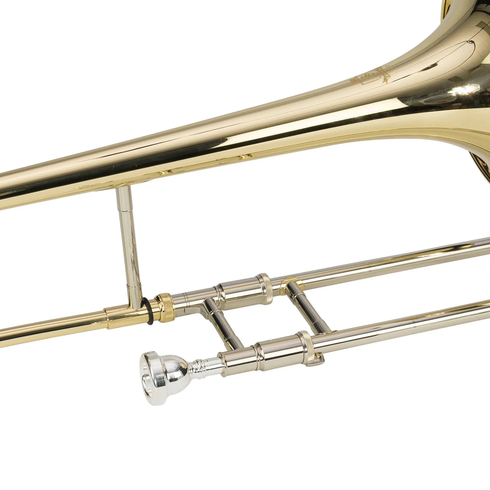 Steinhoff TB20 Intermediate Trombone with Brass Bell and Cupronickel Slide — view 4