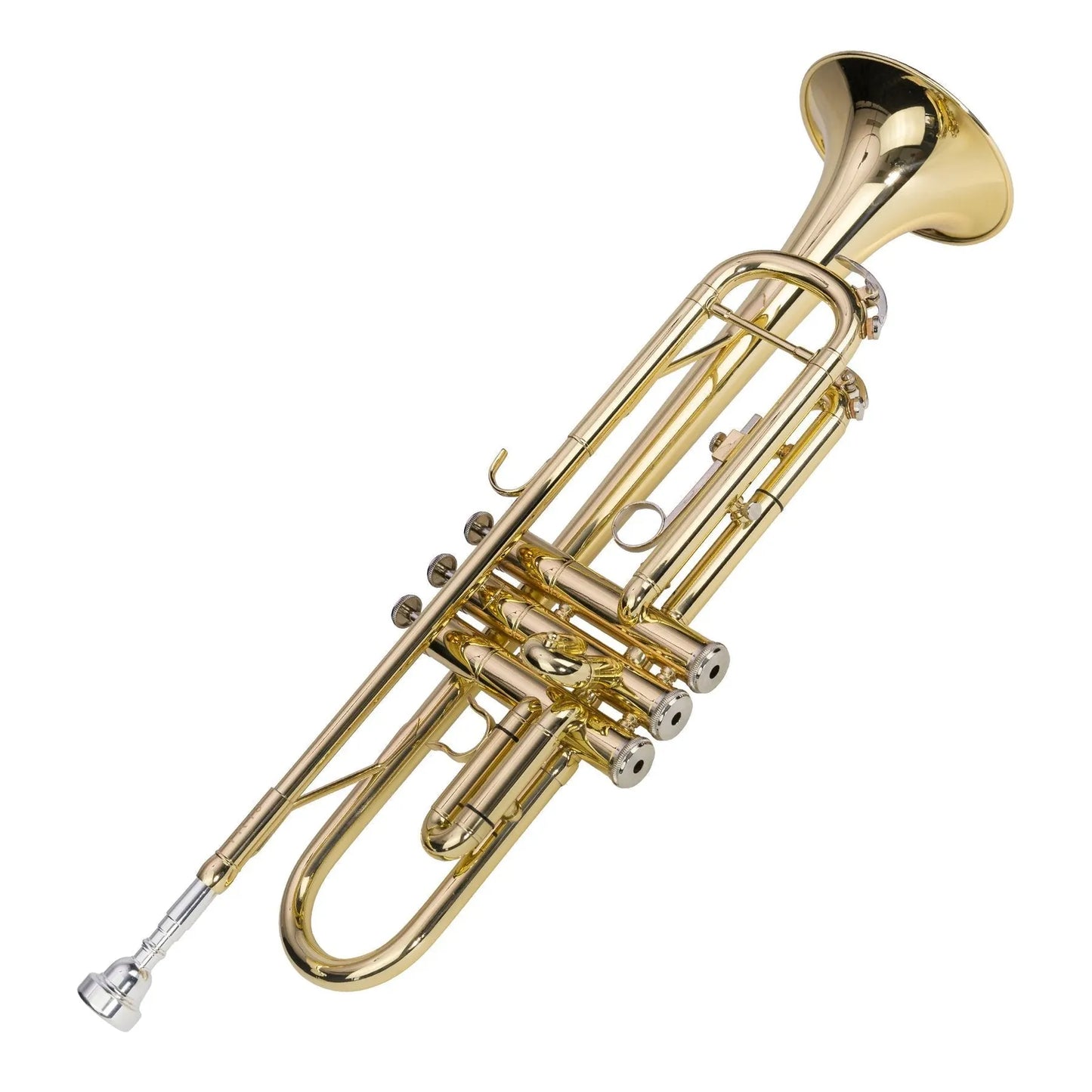 Steinhoff TR10 Advanced Student Bb Trumpet with Case and Mouthpiece — view 3
