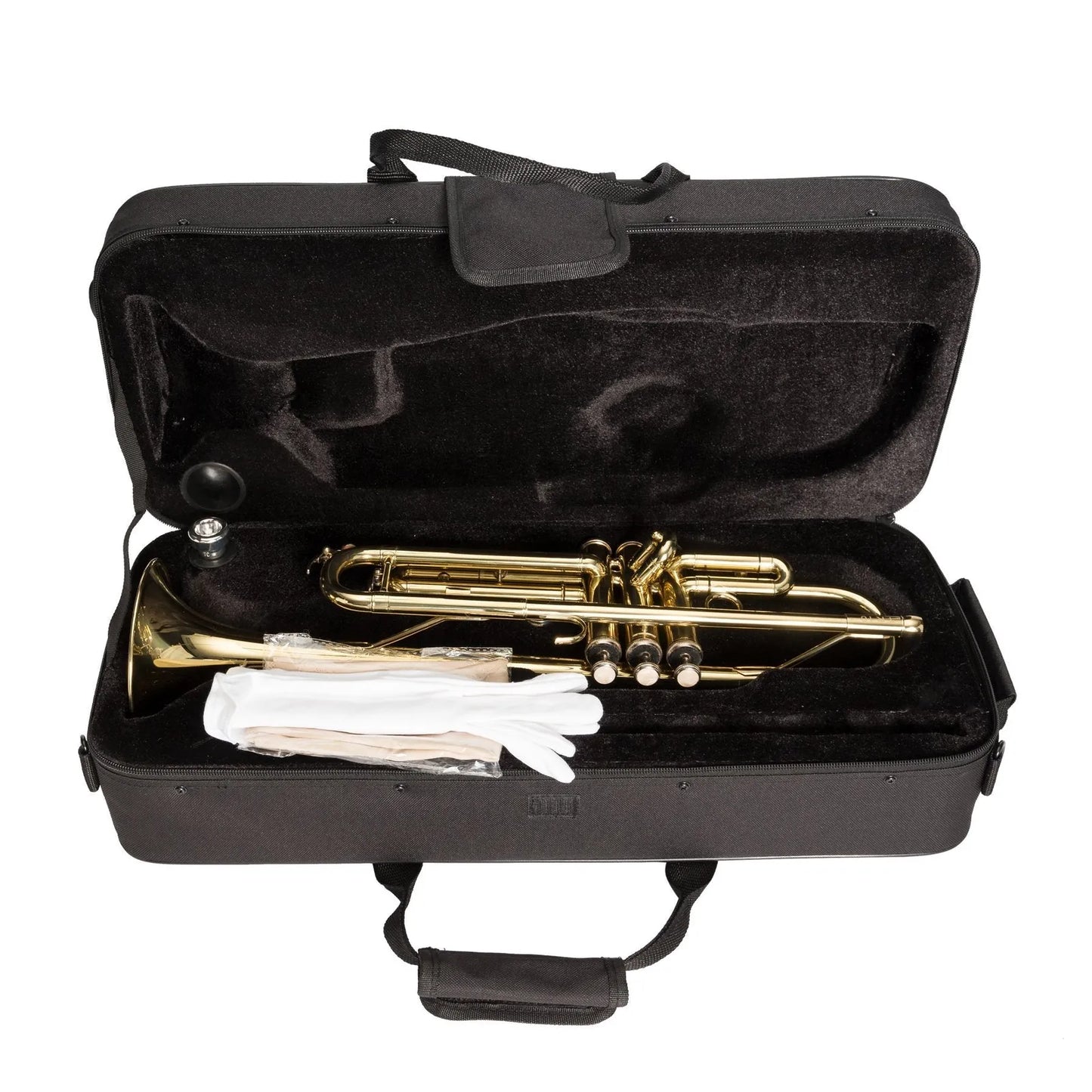 Steinhoff TR10 Advanced Student Bb Trumpet with Case and Mouthpiece — view 5