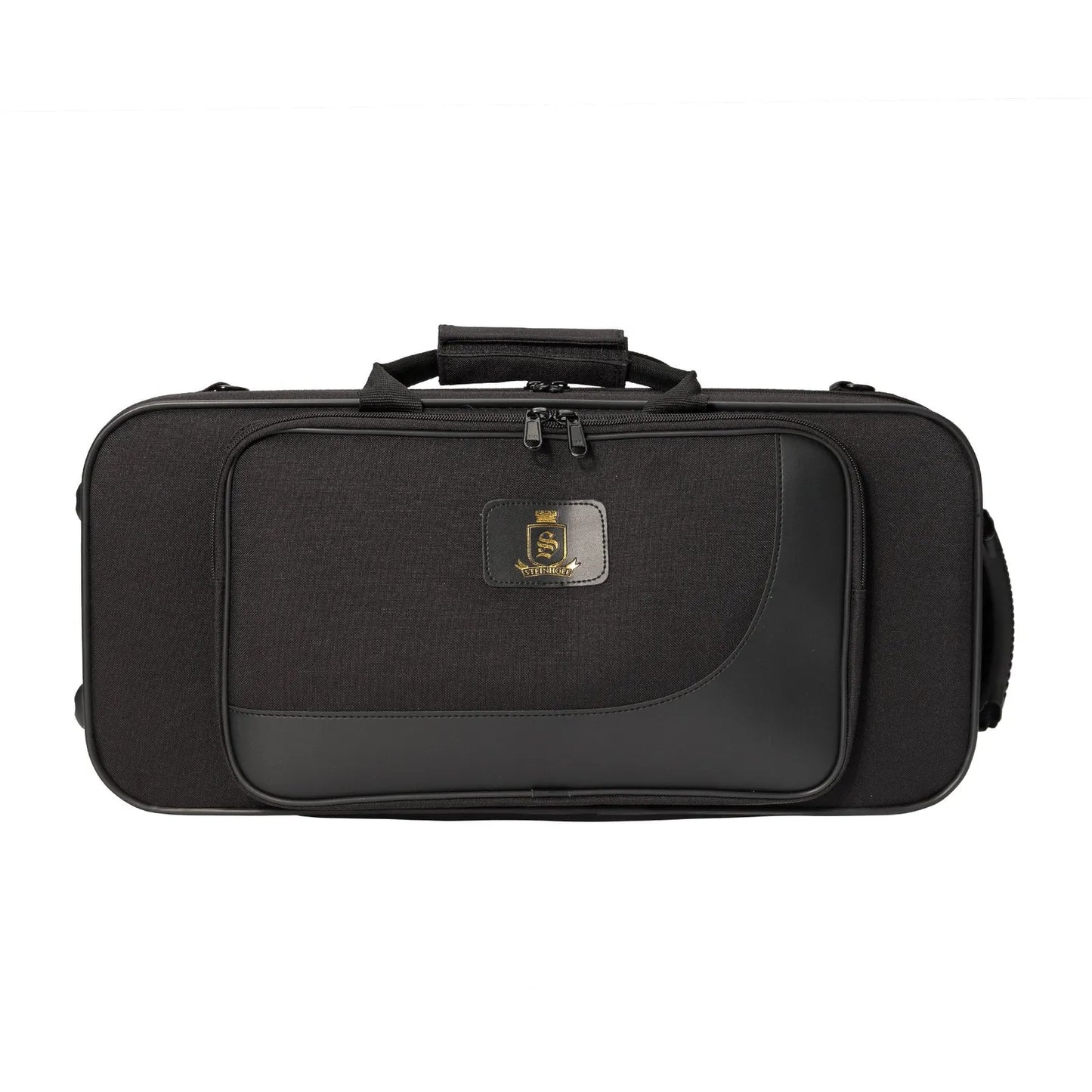 Steinhoff TR20 Intermediate Bb Trumpet with Case, Gold Finish, Rose Brass, Monel Valves, F-trigger, 7C Mouthpiece — view 6