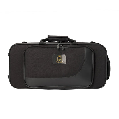 Steinhoff TR20 Intermediate Bb Trumpet with Case, Gold Finish, Rose Brass, Monel Valves, F-trigger, 7C Mouthpiece — view 6