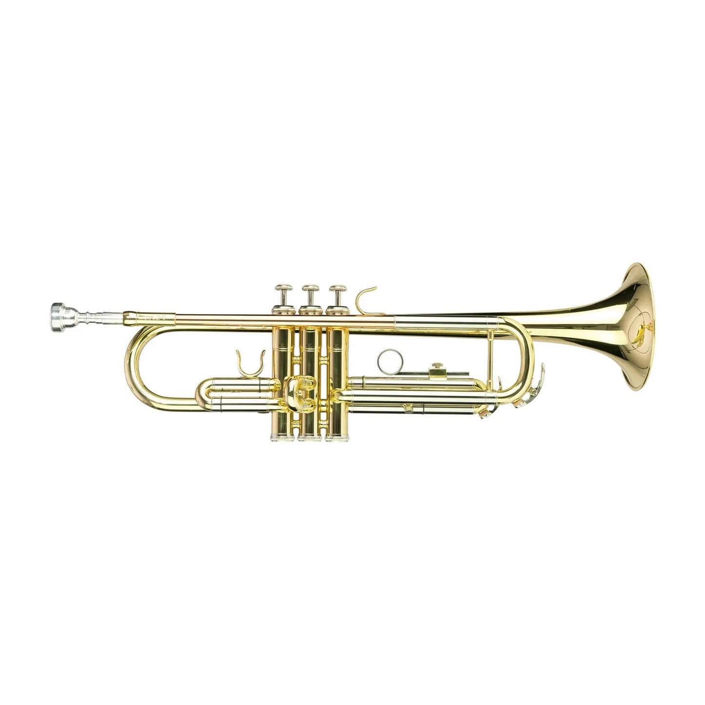 Steinhoff TR20 Intermediate Bb Trumpet with Case, Gold Finish, Rose Brass, Monel Valves, F-trigger, 7C Mouthpiece