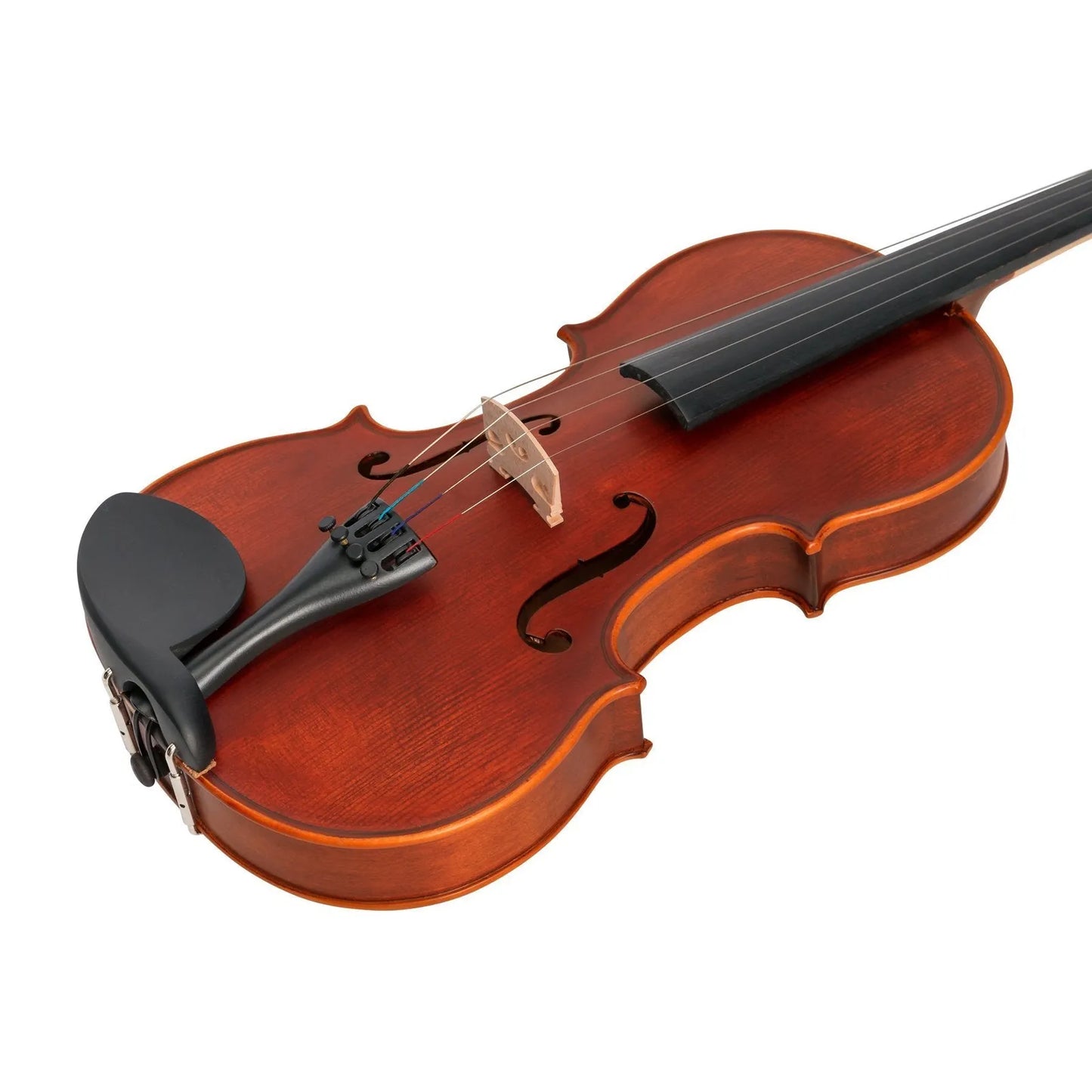 Steinhoff VB31 3/4 Size Student Violin Set with Solid Spruce Top, Antique Finish, Case, Bow, and Rosin — view 6