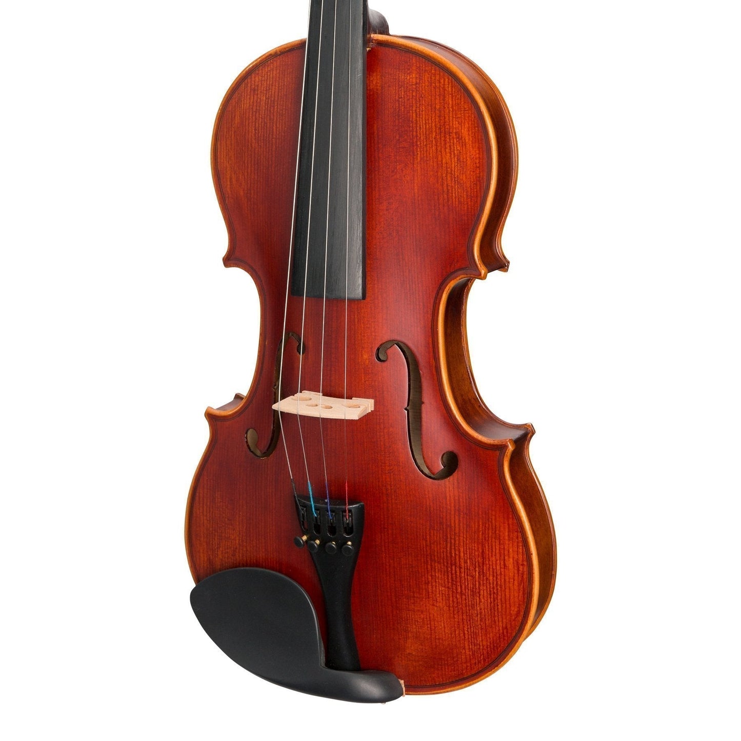 Steinhoff 3/4 Size Student Violin Set with Solid Spruce Top and Antique Finish, Includes Case, Bow, and Rosin — view 2